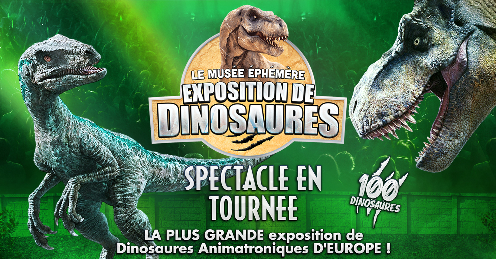 Le Musée Éphémère® des dinosaures à Béziers